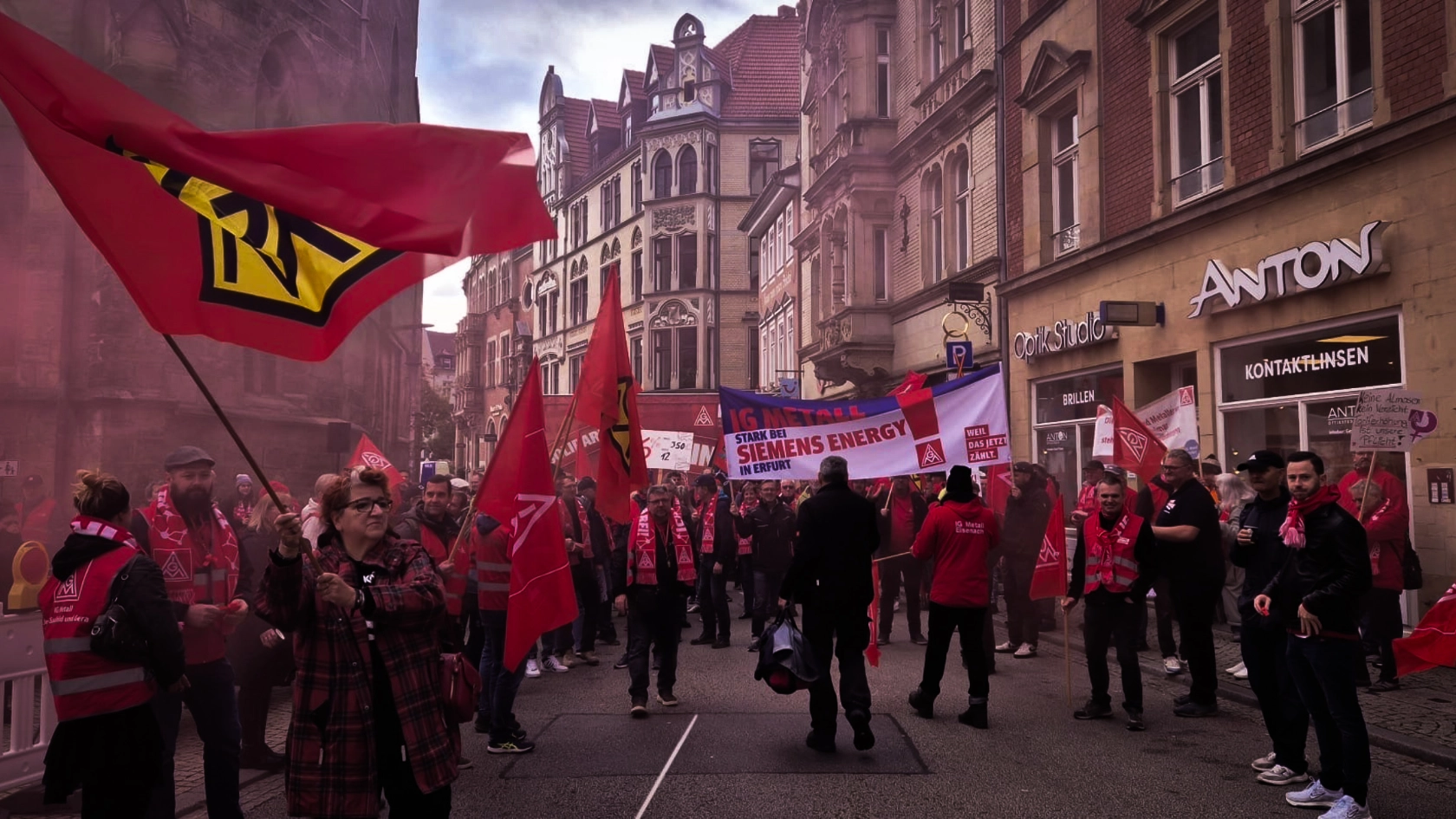 Tarifbewegung in Erfurt