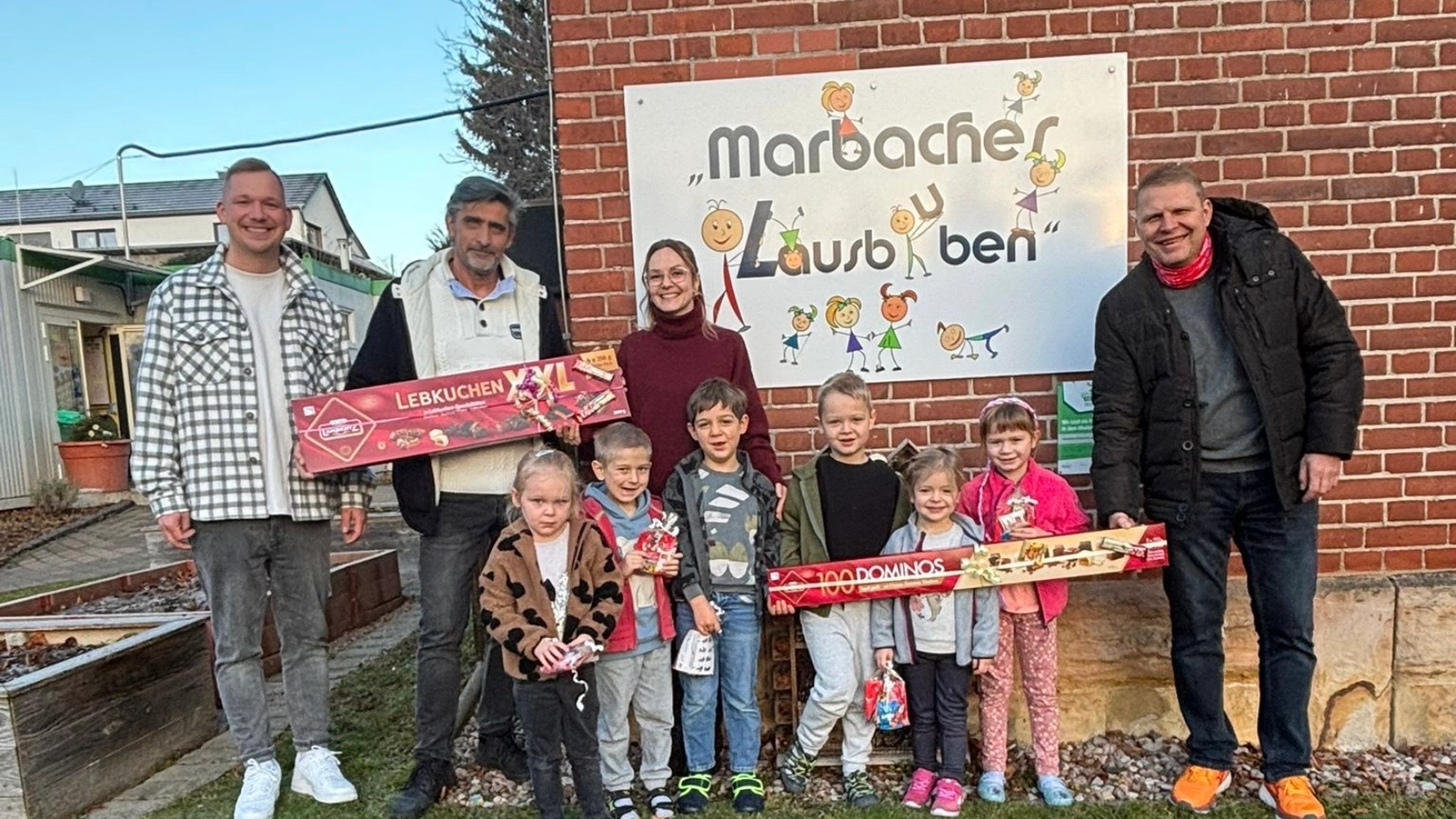 Carlo Fuhrmann, Ralf Knoblauch, Stephanie Hagenbring, Stefan Mogk und Gustav, Hannes, Antonia, Livia, Amelie, Rudi.