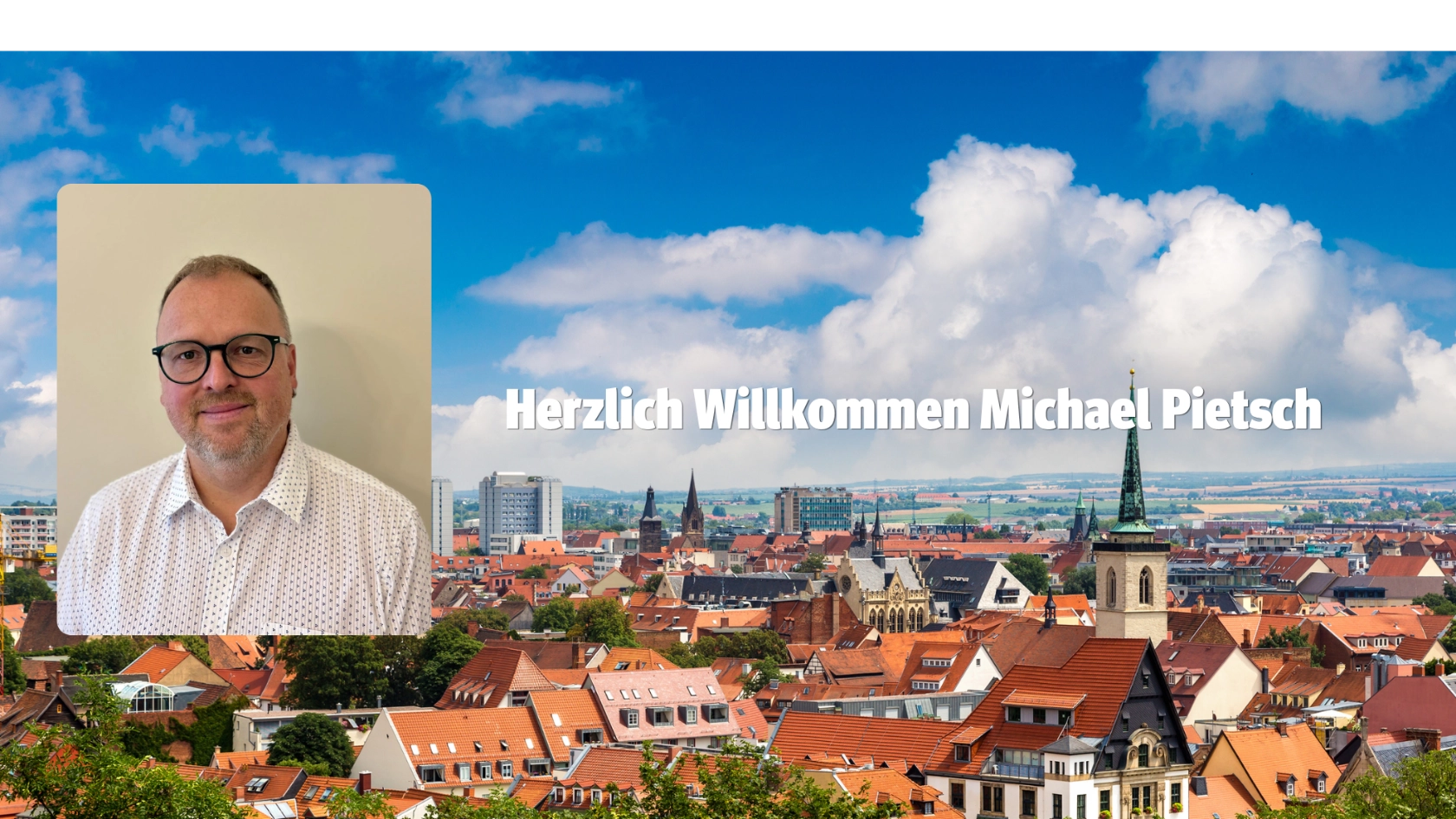 Herzlich Willkommen Michael