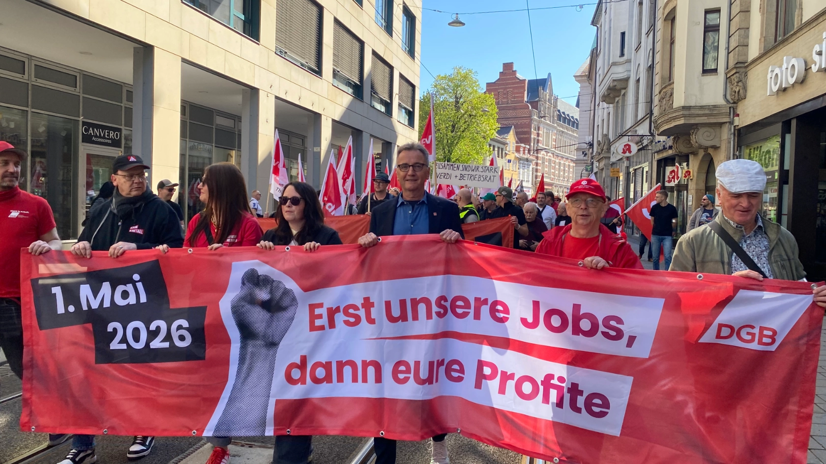 Der erste Mai 2026 in Erfurt