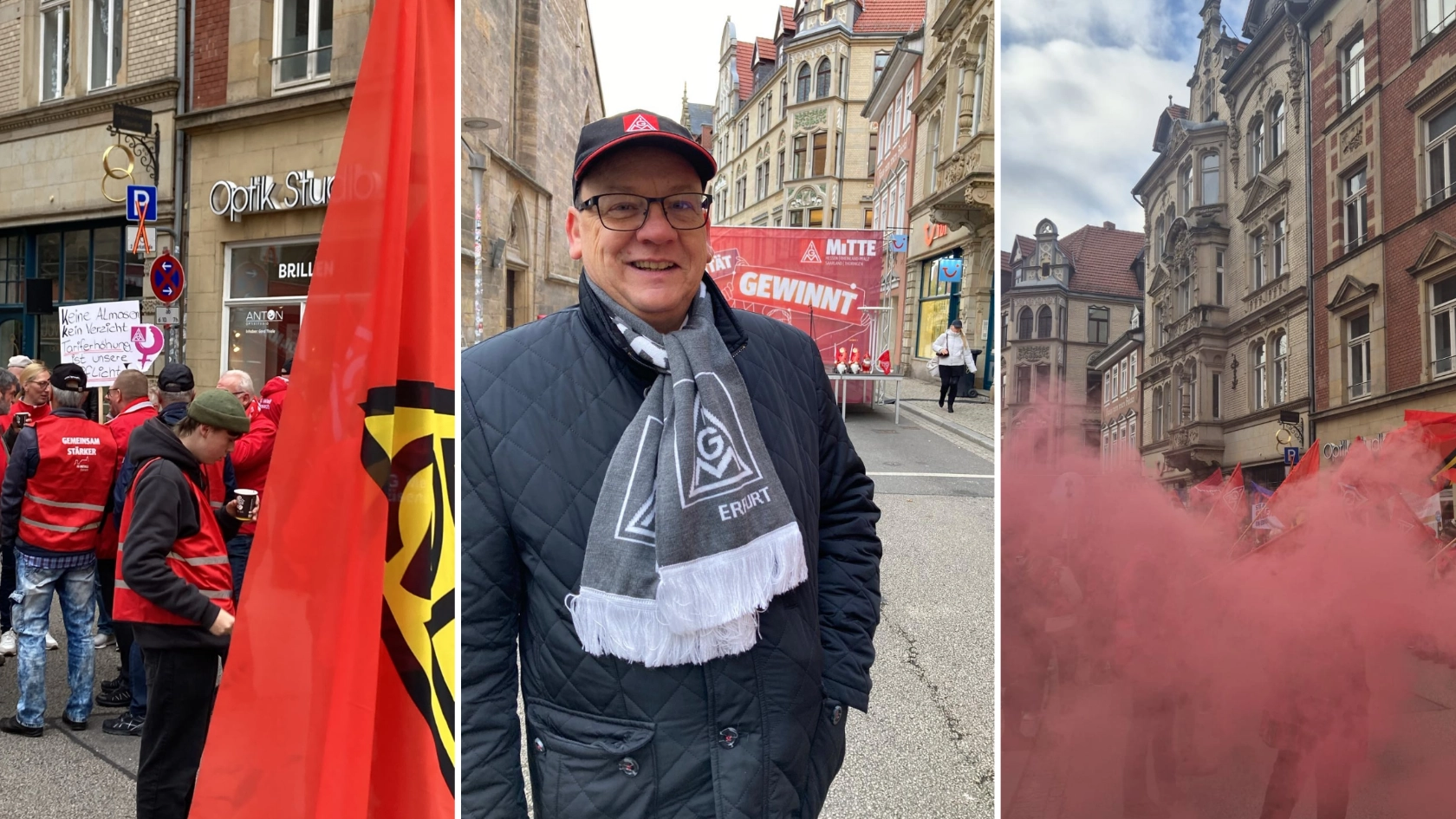 Tarifbewegung in Erfurt