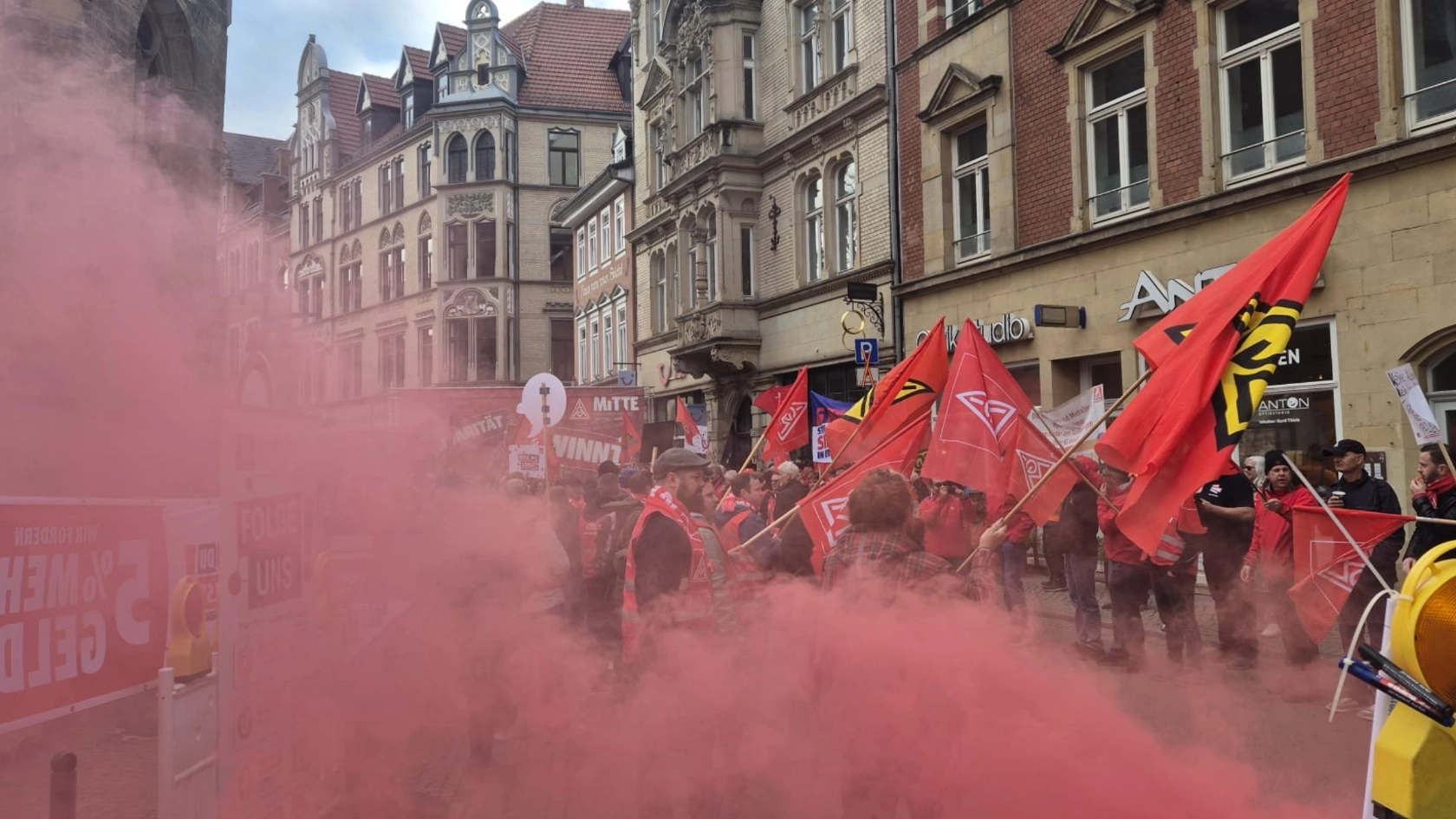 Tarifbewegung in Erfurt