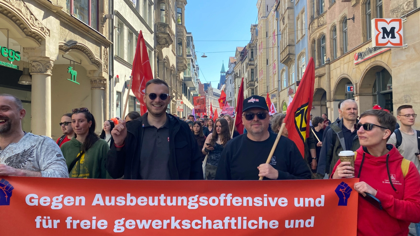 Der erste Mai 2026 in Erfurt