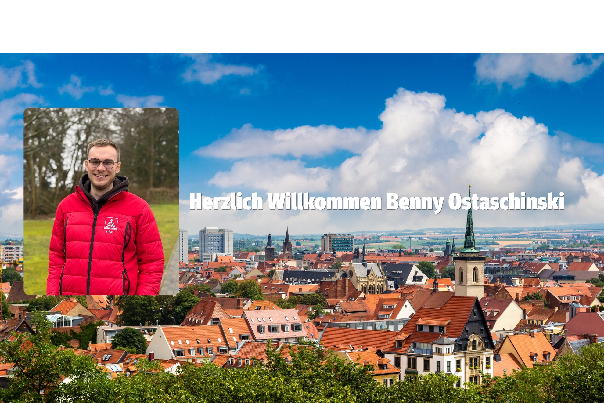Herzlich Willkommen Benny