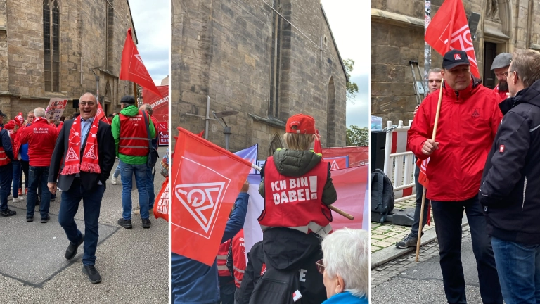 Tarifbewegung in Erfurt